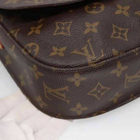 LOUIS VUITTON Monogram Monogram Saint Cloud GM Shoulder Bag M51242 Auth 138379 - Picture 3 of 16